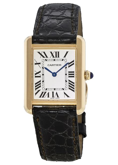 cartier tank women's|pre owned cartier tank solo.